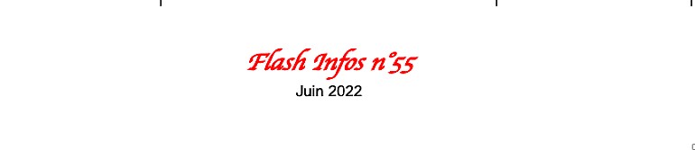 Flash Infos n°55
