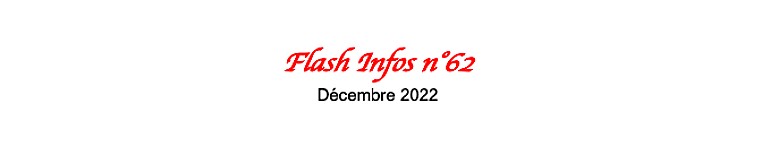Flash Infos n°62