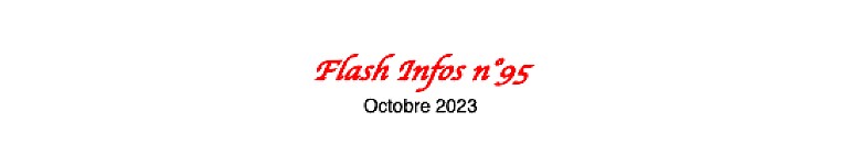 Flash Infos n°95