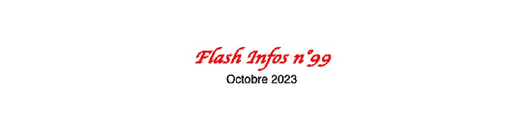 Flash Infos n°99
